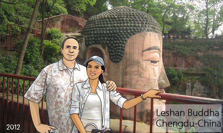 Day 2 Leshan Buddha, Chengdu-China