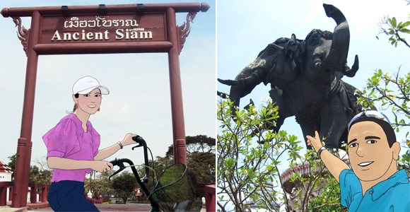 The Ancient City and the Erawan Museum