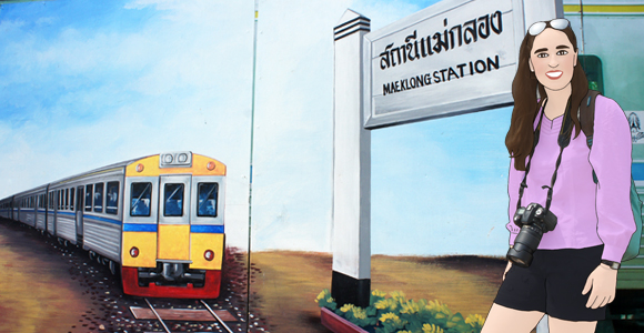 Maeklong Railway Market