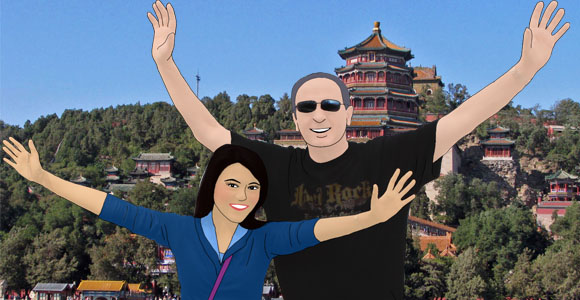 พระราชวังฤดูร้อน(อี๋เหอหยวน) เมืองปักกิ่ง ประเทศจีน