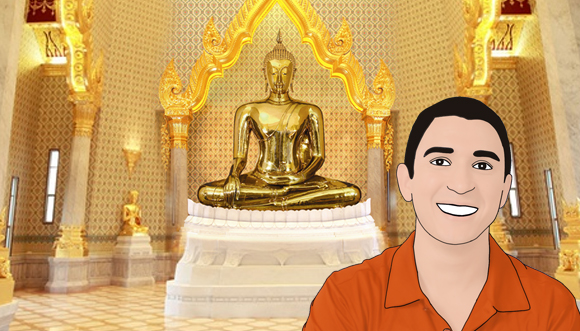 Golden Buddha and Chinatown (Bangkok)