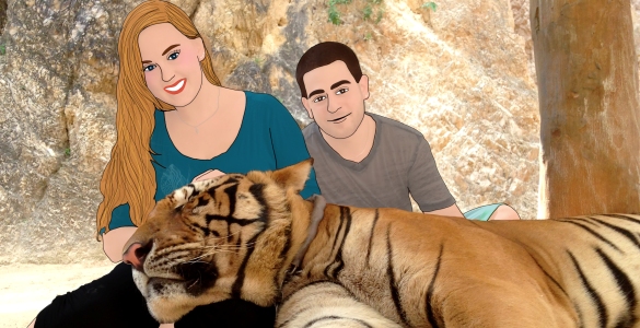 Tiger Temple, Kanchanaburi – Thailand!!!
