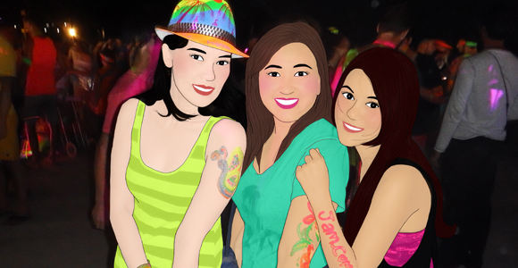 One Night Trip: ฟูลมูนปาร์ตี้บนเกาะพงัน (เดินทางจากเกาะสมุย)