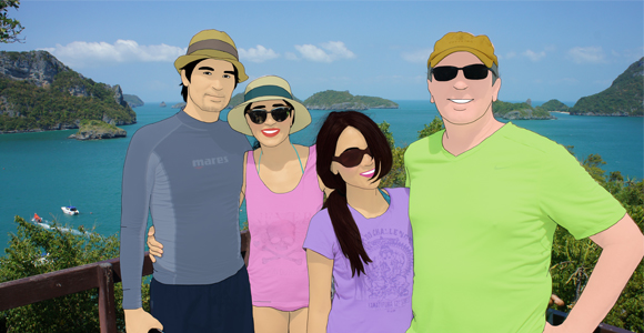 One Day trip: Angthong National Marine Park (travel from Samui)