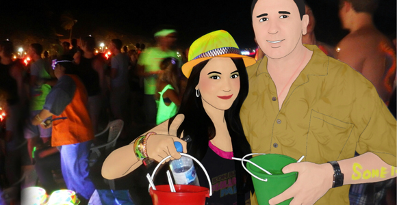 Full Moon Party, Koh Phangan – Thailand (Travel from Koh Samui)