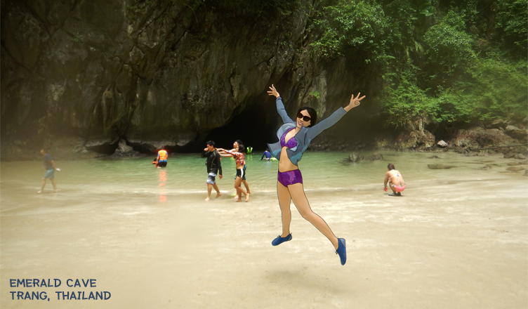 Emerald Cave, Koh Kradan and Trang sea, Thailand