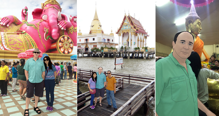 ทริปดีๆ ไหว้พระแปดริ้ว วัดกลางน้ำ, วัดโสธรฯ, วัดสมาน และตลาดน้ำบางคล้า