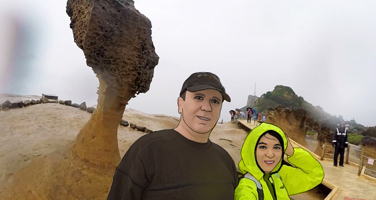 ไต้หวัน วันที่2 อุทยานหินเหย่หลิว, ถนนโบราณจิ่วเฟิ่น