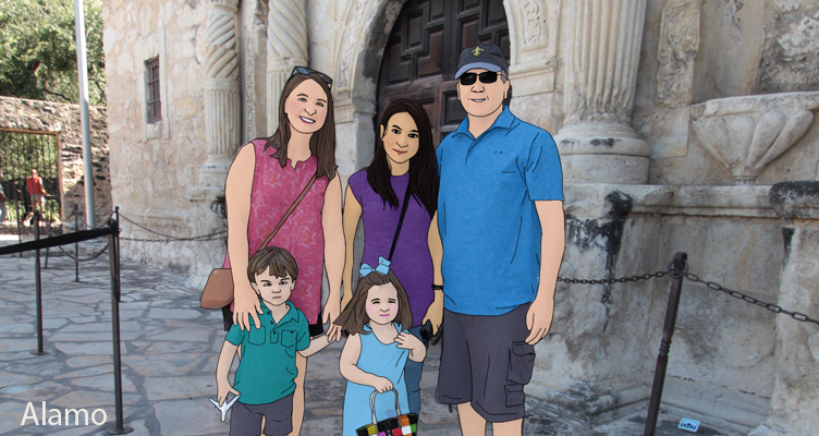 “Remember The Alamo!!!”,  San Antonio, Texas.