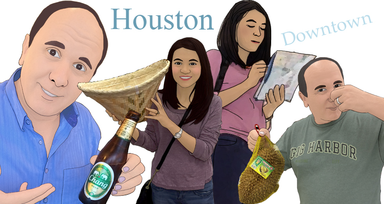 เขามาทำงาน แล้วเรามาทำอะไรที่ Houston Downtown? (ตอนที่1)