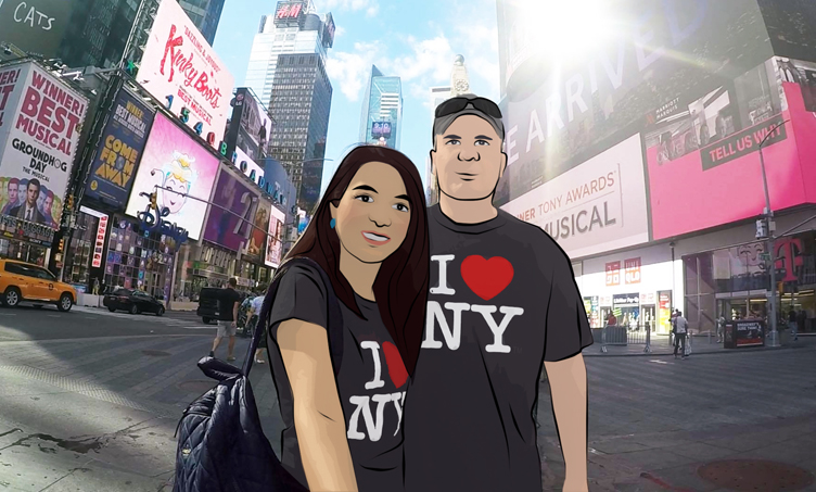 25 things from our NYC trip (Time Square)