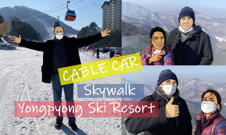 Cable Car to SkyWalk at the peak of Mt. Balwangsan