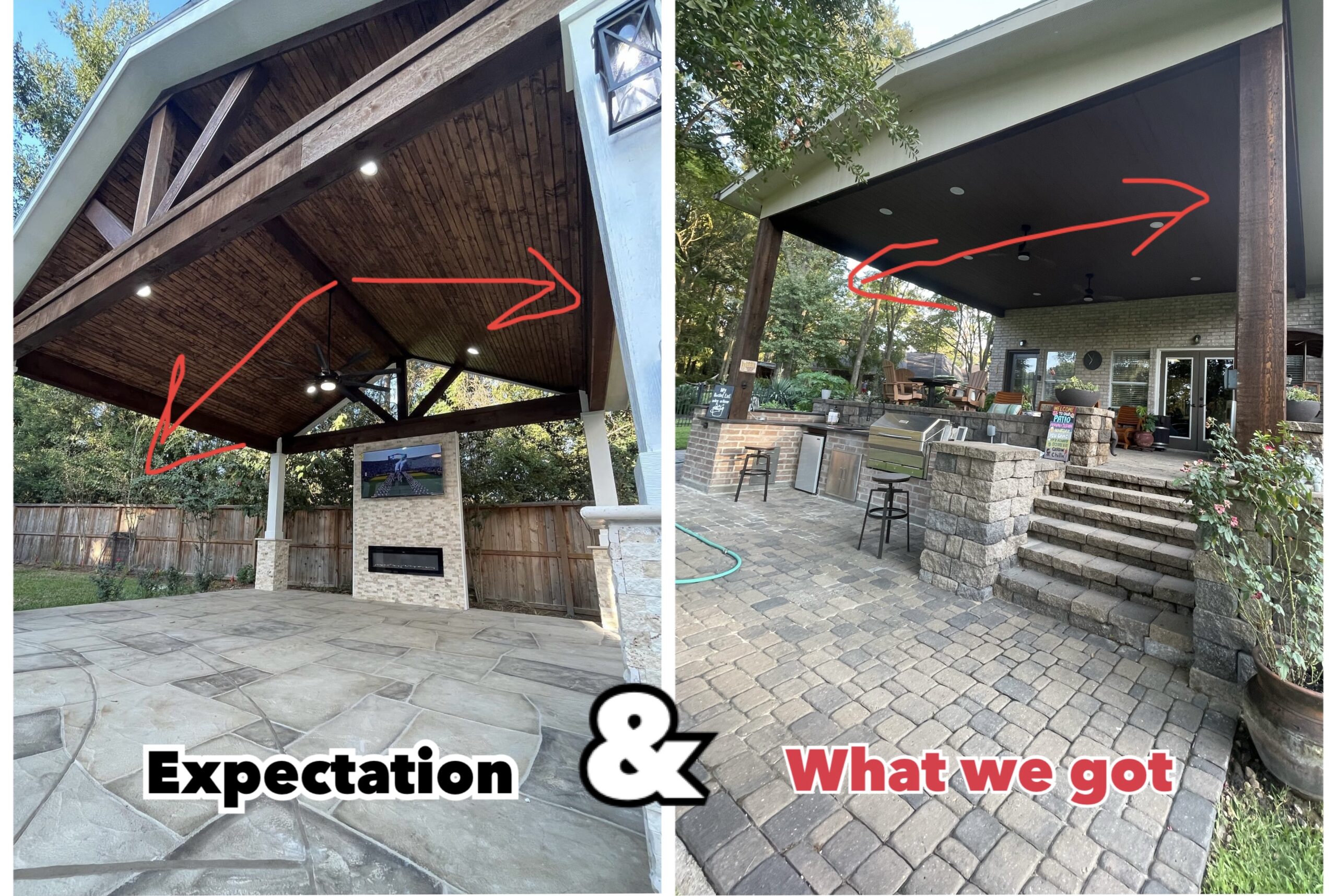Living in Lake Conroe Texas [Patio & Outdoor Kitchen Project]